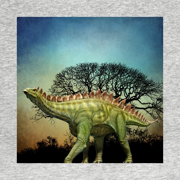 Dinosaur - Stegosaurus by JimDeFazioPhotography